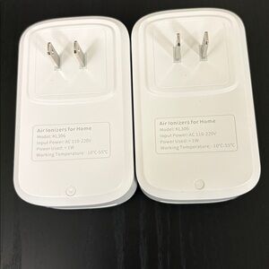 White Air Ionizer Plug-In Device